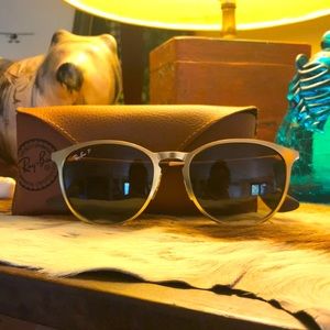 Ray Ban Erika polarized sunglasses - come with case. Excellent condition, unisex